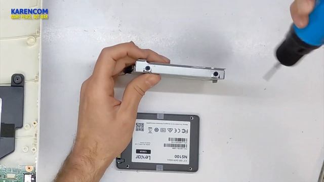 Asus V221ic All in one HDD to SSD upgrade | آموزش ارتقای هارد آل این وان ایسوس смотреть онлайн