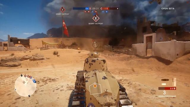 Battlefield 1 BETA GTX 650 смотреть онлайн