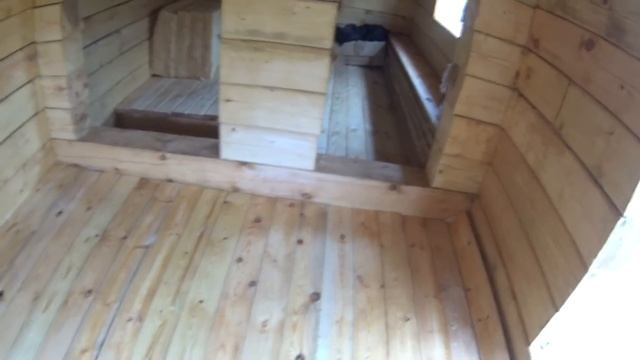 Обзор бани из бруса 5х2,8 в Ново-Токсово смотреть онлайн