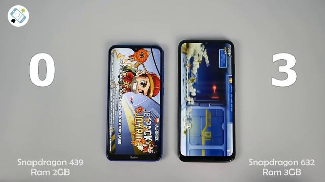 Speedtest Vsmart Joy 3 vs Redmi 8A : Snapdragon 632 vs Snapdragon 439 смотреть онлайн