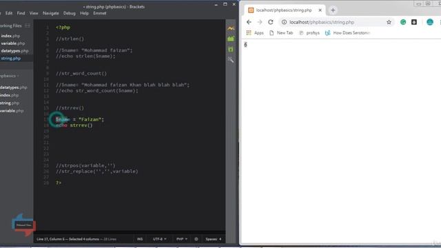 6 | Uses of string in PHP | Properties of String in PHP| PHP 8| Intro to PHP for beginners | CODE смотреть онлайн