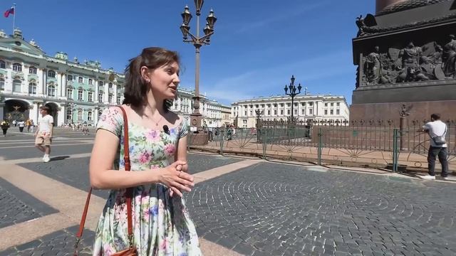 Экскурсия по Дворцовой площади в Санкт-Петербурге смотреть онлайн