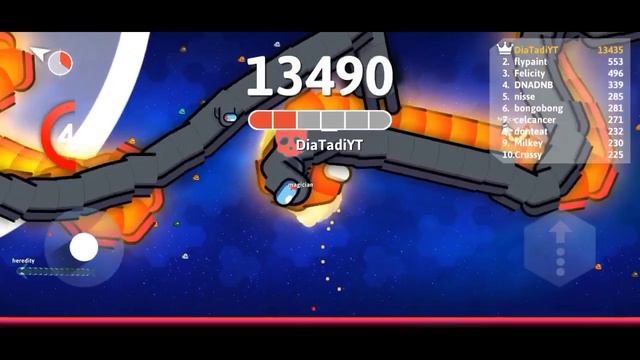 Snake.io - Red Crewmate! SCORE 29.000! SNAKES AMONG US! SNAKEio GAMEPLAY EVENT смотреть онлайн