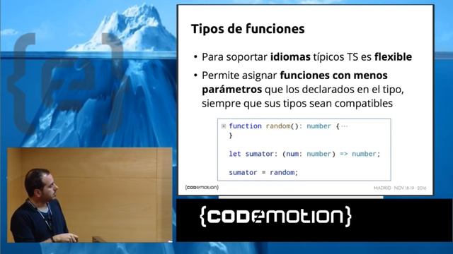 Micael Gallego | TypeScript Un lenguaje aburrido para programadores | Codemotion Madrid 2016 смотреть онлайн