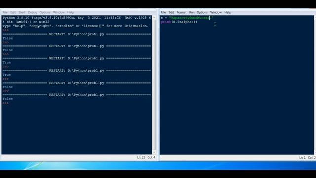 Строки. Методы строк 3 | Python для начинающих | Профессор код смотреть онлайн