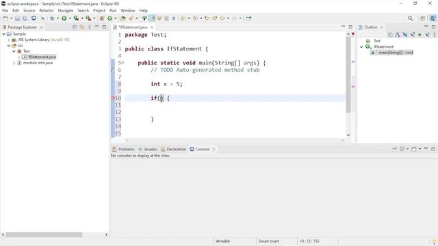 JAVA IF Statement Tutorial | Selenium Eclipse IDE | Programming смотреть онлайн