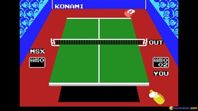 Ping Pong gameplay (PC Game, 1985) смотреть онлайн