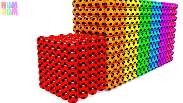 Learn Colors With 3D Fish Puzzle With A Lot Of Soccer Balls Colours For Toddlers #z Children Babies