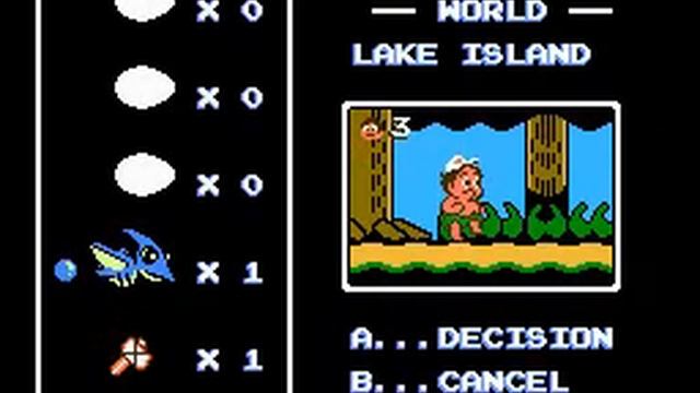 Adventure  Island 2 (NES.Dendy) Прохождение