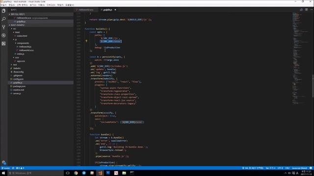 [KR] Learning React and Redux - Part 7-1: gulp-react-boilerplate 활용하기 смотреть онлайн