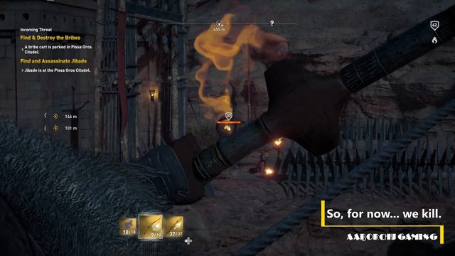 So, for now... we k**l. - Assassin's Creed Origins PC 4K смотреть онлайн