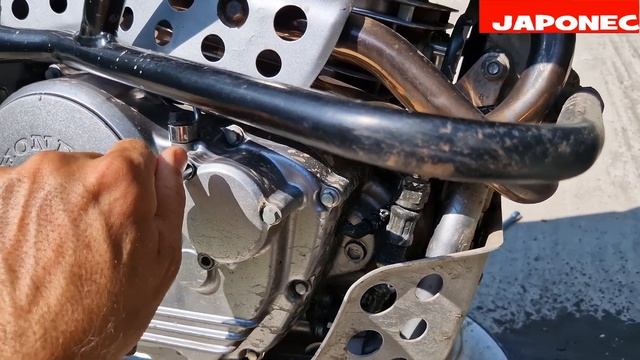 Honda Nx650 Oil Change