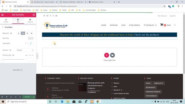 Elementor | WordPress tutorial part 4.1 in Odia Language смотреть онлайн