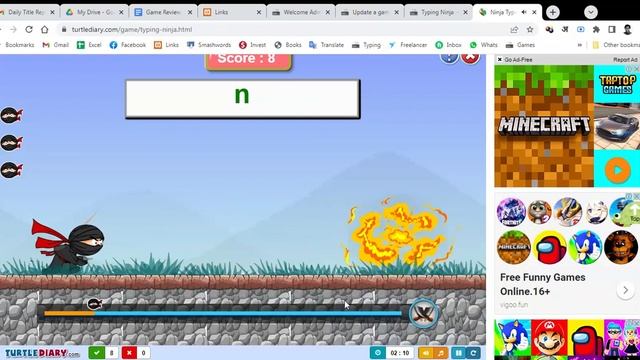 Typing Game: Typing Ninja (2.5/5.0) — How to play & Review смотреть онлайн