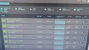 RaveOS попытка прошить видеокарты 1660 супер MSI на hynix.