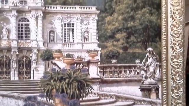 Гобеленовая картина " Замок Линдерхоф ( карета ) смотреть онлайн