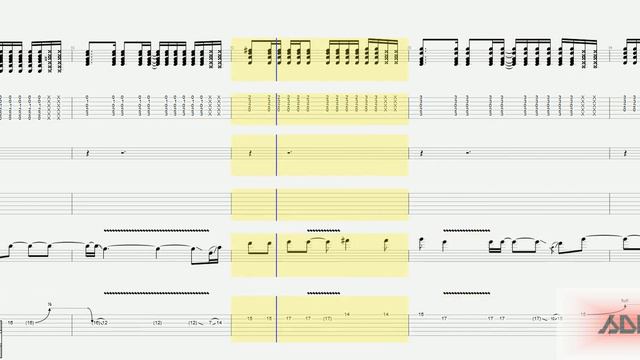 Avenged Sevenfold Tabs - So Far Away смотреть онлайн