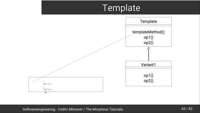 Softwareengineering Tutorial #44 - Das Template Pattern смотреть онлайн