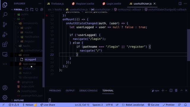 Autenticación con correo contraseña con Firebase y Svelte смотреть онлайн