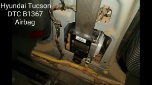 Airbag error Hyundai Tucson B1367