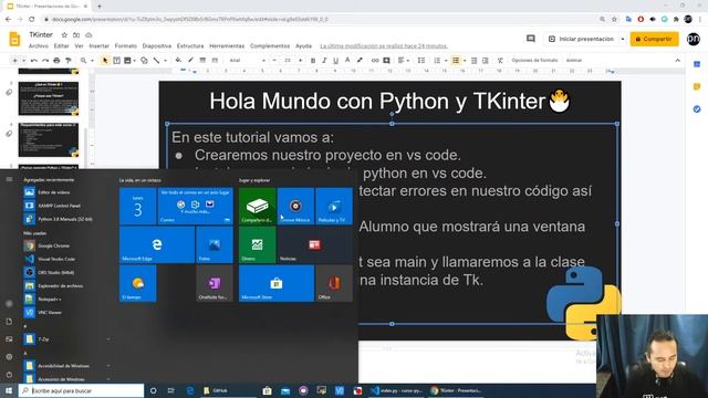 ? Hola Mundo con Python y TKinter? [03] смотреть онлайн