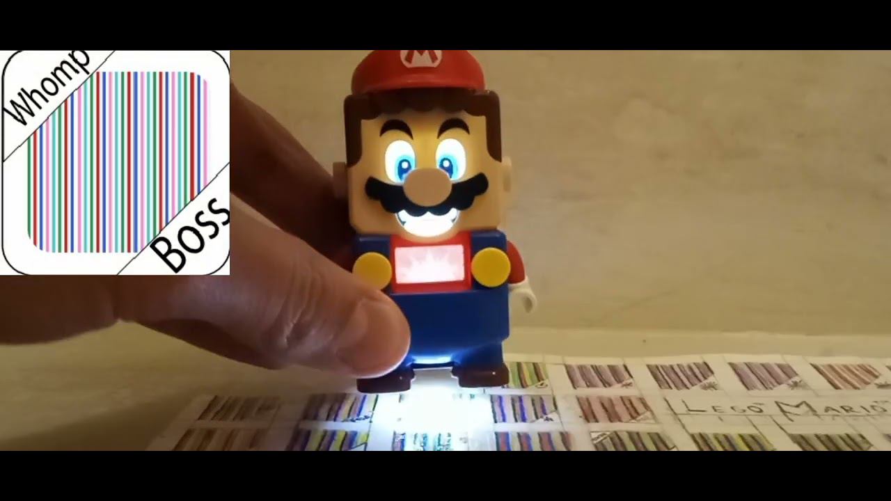 LEGO Super Mario Whomp boss draw barcode check in my catalog! #shorts смотреть онлайн