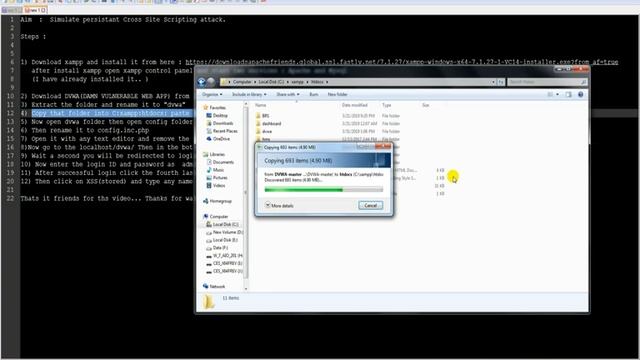 Simulate persistant Cross Site Scripting attack. || Practical 06 #MumbaiUniversityPracticals смотреть онлайн