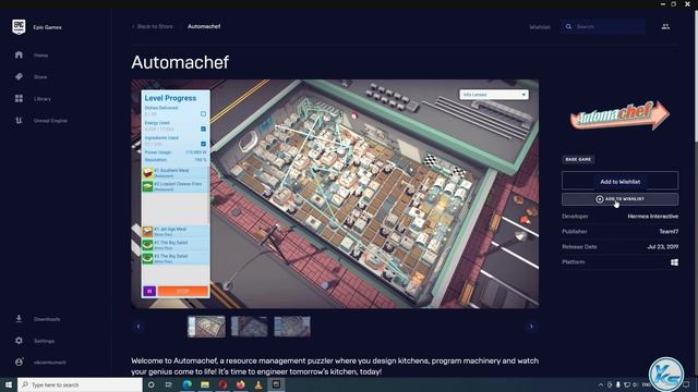 ? NEXT EPIC FREE GAME Automachef | NEXT EPIC FREE GAME is Automachef (2021) смотреть онлайн