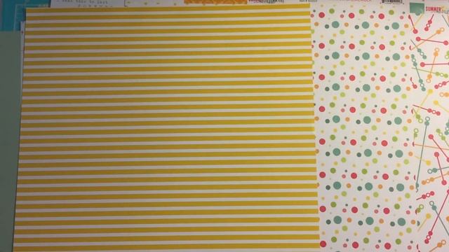 Scrapbooking Haul/Noel Mignon July 2016 Kit/Summer Lovin'