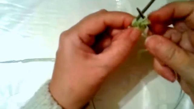 Узор спицами«звездочки»с подробным видео уроком, как вязать. №35. Patterns with sprockets