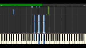 Gnossienne 1 - Erik Satie [Piano Tutorial] (Synthesia)