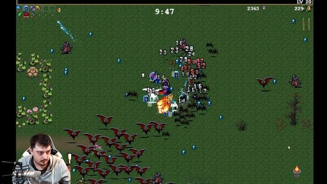 Полное Прохождение Vampire survivors смотреть онлайн