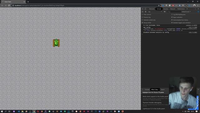 ПИШЕМ ИГРУ ТАНЧИКИ НА ЧИСТОМ JS смотреть онлайн
