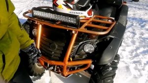 Купили CF-MOTO X6 2013 года с пробегом 13400 км!!! Живой???