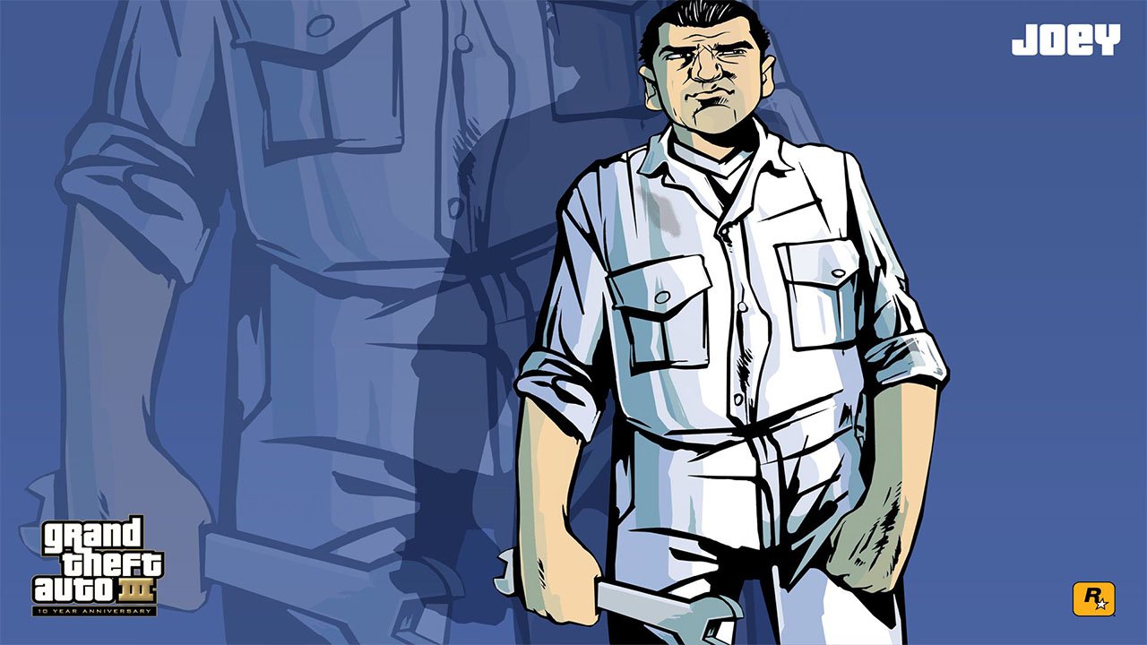 История персонажа Джоуи Леоне из игры Grand Theft Auto III – The Definitive Edition.