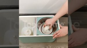 Как собрать и разобрать ведро на швабре Topohome ProSpinSystem