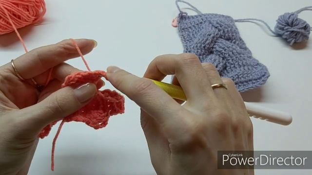 МК коса крючком , объёмная коса крючком #косакрючком смотреть онлайн