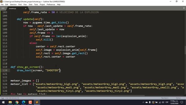 Juego en Pygame: Final (Game Over) смотреть онлайн