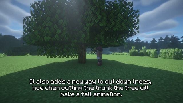 ?Minecraft Dynamic Trees Mod in 1 Minute смотреть онлайн