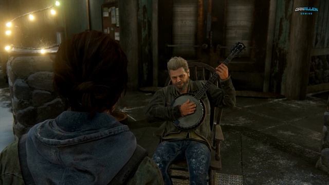 THE LAST OF US PART 2 - Gustavo Santaolalla Easter Egg смотреть онлайн