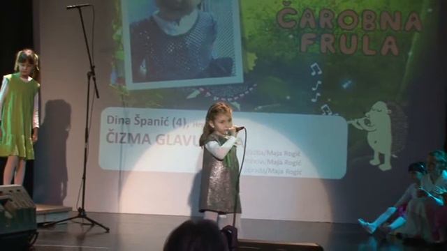 Međunarodni dječji festival "Čarobna frula" Dina Španić - Čizma glavu čuva смотреть онлайн