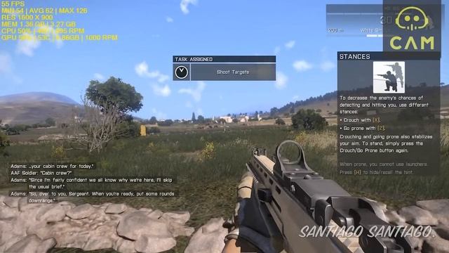 ARMA 3 / III - i3 4150 - 8GB RAM - GTX 750 ti - 900p - Singleplayer + Multiplayer смотреть онлайн