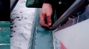 Установка стекла на лодку "Казанка 5М"