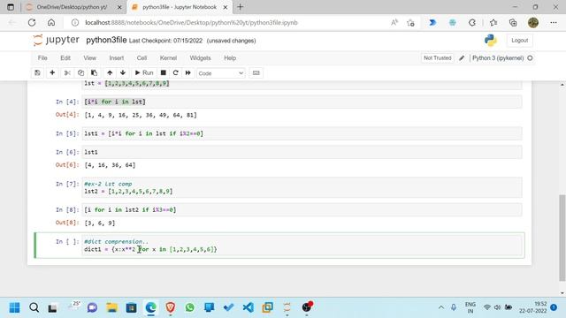 List , Dict, Set Comprehension in Python | What is List, Dict, Set Comprehension | Python Series #1 смотреть онлайн