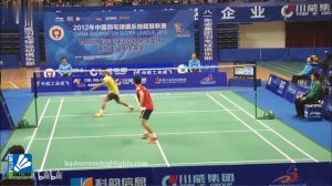 Lin Dan MASTERCLASS | Lin Dan vs Zhu Siyuan | CBSL 2012
