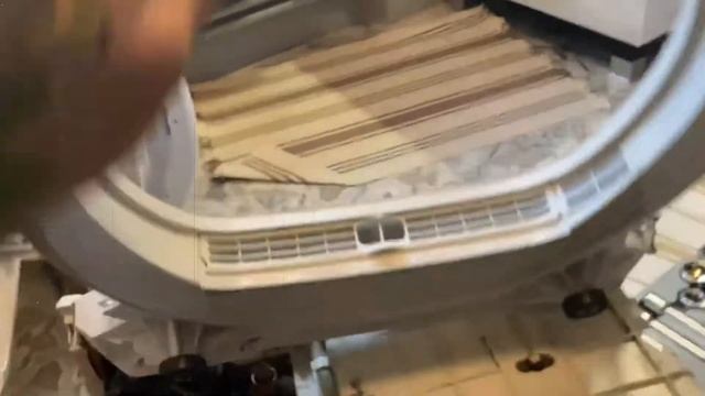 Сушильная машина Candy CS4 H7A1DE-07 Разборка и замена барабана смотреть онлайн