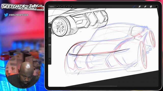 SketchADay LIVE - Fan Friday featuring your work смотреть онлайн