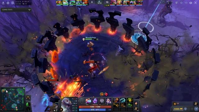 Ogre Magi Hard Support Gameplay - Patch 7.25c (Dota 2 Gameplay)