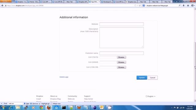 Simple Webservices example - DropBox API - Tamil Tutorial смотреть онлайн