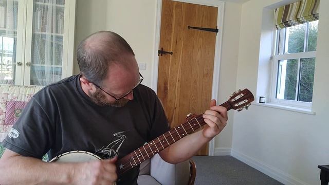 Reuben's Train. Clawhammer banjo, with walkthrough. смотреть онлайн